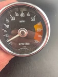 Vintage Smiths Tachometer Rpm Gauge 4 Cyl Negative Earth Made Uk. Fixed Price $119.99.
