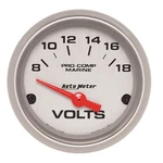 Autometer 200756-33 Marine Electric Voltmeter Gauge. Fixed Price $69.33.
