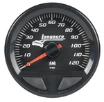 Longacre Racing Smi Elite Waterproof Fuel Pressure Gauge 0-120 Psi 2-5/8 In.. Fixed Price $222.99.