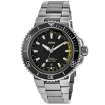 New Oris Aquis Depth Gauge Automatic Black Men's Watch 01 733 7755 4154-SET Mb. Fixed Price $2273.35.