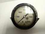 Marsh Instrument Company 0-3000 Bronze Bushed Movement Dial Indicator Gauge. Fixed Price $10.00.