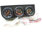 2" Triple Mechanical Gauge Kit Black Oil Pressure Water Volt Amp Meter Hot Rod. Fixed Price $53.99.