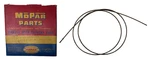 New Old Stock Speedometer Cable Shaft For 1949-53 Models Mopar #1257336. Fixed Price $60.00.