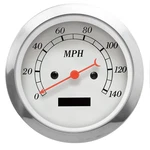 Motor Racing Classic 85MM 3-3/8" Electrical Speedometer Odometer 140 Mph. Fixed Price $68.39.