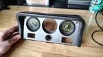 Porsche 944 Early Center Instrument Cluster W/ Oil Pressure & Clock 477857977C. Fixed Price $130.00.