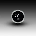 Intellitronix White Led Transmission Temp Gauge - Black Faceplate / Chrome Bezel. Fixed Price $104.97.