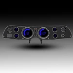 Intellitronix Blue Led Direct Fit Gauge Cluster Set For 70-81 Chevy Camaro. Fixed Price $507.05.