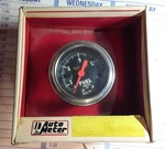 Autometer 2411 Traditional Chrome Fuel Pressure Gauge 2-1/16" Full Sweep New. Fixed Price $59.99.