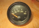Vdo Oil Temperature Gauge 120-300F, 231 002 087A, Used. Fixed Price $50.00.