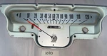 1964 Ford Galaxie 120 Mph Speedometer Showing 70K Miles Dash Panel Gauges. Fixed Price $55.00.
