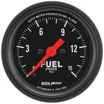 Autometer 2661 Z-series 2-1/16" Fuel Pressure 0-15 Psi Electrical. Fixed Price $278.99.