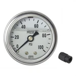 Fuel Pressure Gauge And Ls Adapter, 100 Psi, White. Fixed Price $58.99.