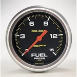 Autometer 5461 2-5/8 In. Fuel Pressure, 0-15 Psi, Stepper Motor, Pro Comp Gauge,. Fixed Price $336.16.