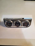 Used! Vintage Niehoff Gauge Set Oil Pressure,temperature,amperes Gasser Rod. Fixed Price $75.00.