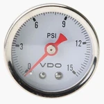 Vdo 153002 Mechanical Pressure Gauge 0-15 Psi 1-1/2". Fixed Price $49.44.