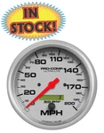 Autometer 4490 Ultra-lite 5" Electric Speedometer 0-200 Mph. Fixed Price $342.20.