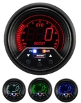 60MM 2 3/8"PREMIUM Evo Digital Boost Gauge- 4 Color Red/blue/green/white. Fixed Price $159.00.
