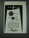 1963 Taylor Altimeter #6203-F And Navigator Compass #2957 Ad. Fixed Price $17.99.