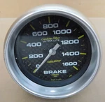 Auto Meter 4867 Carbon Fiber Ultra-lite Brake Gauge, 0-1600 Psi, 2 5/8", Mech. Fixed Price $199.99.