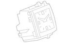 Genuine Mercedes-benz Analog Clock 218-827-43-00. Fixed Price $303.81.