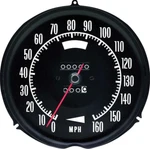 Oer 6496850 1972-1974 Chevy Corvette 160MPH Speedometer Without Warning. Fixed Price $269.98.