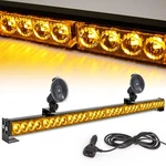 Emergency Bar 35.5 Inch 13 Flash Patterns 32 Led Warning Lights Traffic Ad. Fixed Price $109.92.