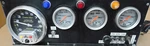 Custom Dash Panel W/autometer Gauges, Tach, Water Oil Press & Temp,toggles. Fixed Price $399.99.