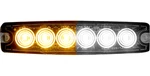 Buyers Products #8892202 - Ultra Thin 5 Inch Amber/clear Led Strobe Light. Fixed Price $59.95.