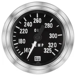 Stewart Warner Deluxe Series Mechanical Oil Temperature Gauge 2 1/16" Dia. Fixed Price $122.98.