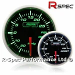 Prosport 52MM Super Green / White Turbo Boost Gauge Psi - Stepper Motor Version. Fixed Price $79.24.