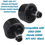 Fits Honda S2000 Climate Control Knobs Set Of 2002-2009 AP1 AP2 79601-S2A-911. Fixed Price $15.69.