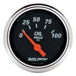 Autometer 1426 Designer Black Oil Pressure Gauge. Fixed Price $99.99.