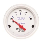 Auto 200760 Pro-comp White Phantom Marine Fuel Level Gauge Diameter: 2-1/1. Fixed Price $60.99.