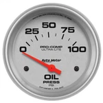 Autometer Ultra-lite 66.7MM Short Sweep Electronic 0-100 Psi Oil Pressure Gauge. Fixed Price $147.15.