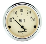 Autometer 1837 Antique Beige Water Temperature Gauge, 2-1/16", 250 F, Electric. Fixed Price $76.61.