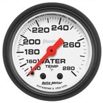 Autometer 5731 Phantom Mechanical Water Temperature Gauge 2 1/16" Dia White Face. Fixed Price $124.98.
