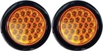 2PCS 4" Round Led Amber Strobe Light Recessed Dot Sae Waterproof High Power. Fixed Price $60.41.