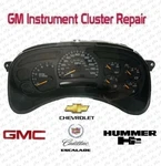 Gmc Sierra Instrument Cluster Repair Service Speedometer 2003-2006 Denali Chevy. Fixed Price $57.99.
