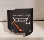 1965 1966 Plymouth Fury Temperature Gauge Tested Working. Fixed Price $94.95.