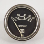Stewart Warner 423203 Oil Pressure Gauge To 80 Psi 2-1/4" Chrome Vintage. Fixed Price $40.49.
