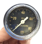 Stewart Warner Oil Pressure Gauge 427186 - 80 Psi Vintage. Fixed Price $35.00.