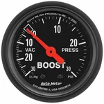 Autometer Boost/vacuum Gauge Z Series 52MM 30 In Hg.-vac. Psi. Fixed Price $139.29.
