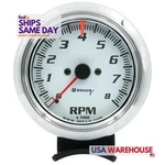 Equus E5078, One 3-3/8 Tachometer 8000 Rpm White Dial Performance Parts. Fixed Price $99.05.