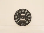 Speedometer Dial Face Plate Jaeger Brand Fits Sunbeam Rapier S3 1959 SN5324/02. Fixed Price $26.99.