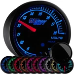 Glowshift 18V Voltmeter Voltage Battery Gauge Kit, Elite 10 Color 52MM. Fixed Price $69.99.