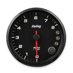 Holley 26-615 Analog-style Tachometer, Black, 0-8K, 3-3/8 Inch. Fixed Price $301.99.