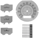 Premium Dash Decal 65 Dodge Dart Silver Kit 120MPH Black. Fixed Price $57.81.