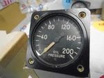 Northern Engraving Co. Oil Pressure Gauge Pn AN5771-2 1945 0-200 Nos. Fixed Price $149.99.