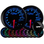 52MM Glowshift Elite Color 60PSI Turbo Boost + 100PSI Fuel Pressure Gauges. Fixed Price $234.99.