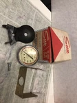Vintage Sun Electric Co Pressure Gauge No. 338-008 Tachometer Division W/box. Fixed Price $229.99.